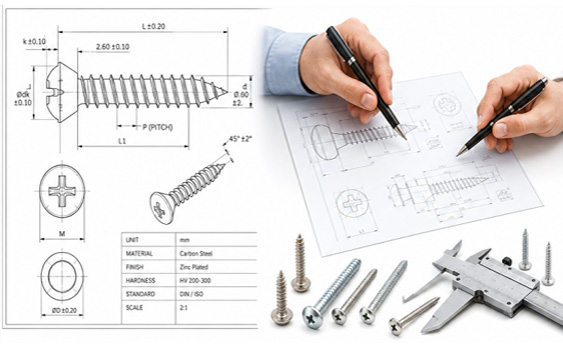 JLHY Screw Maufacturer Custom All kinds of screws