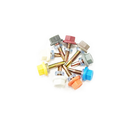OEM nylon head self drilling screws for metal roofing